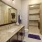 a bathroom with a sink and a shower