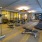 a gym with exercise equipment