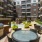 outside courtyard with ample seating
